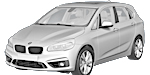 BMW F45 C0133 Fault Code